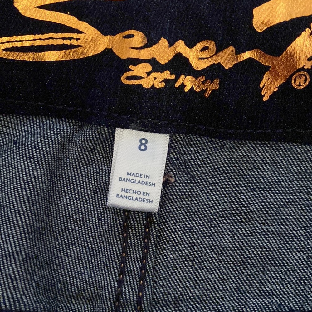 NWT Seven7 Gramecy Wide Leg Gaucho Jeans Size 8 - Picture 5 of 16